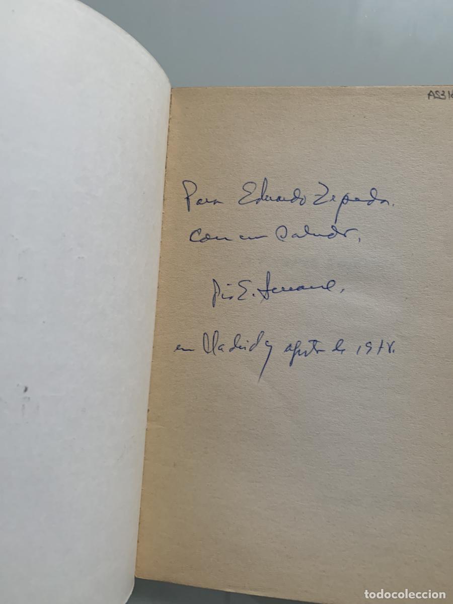 Libros: A PROPIA SOMBRA (Dedicado autor) - P&iacute;o E. Serrano - Foto 2