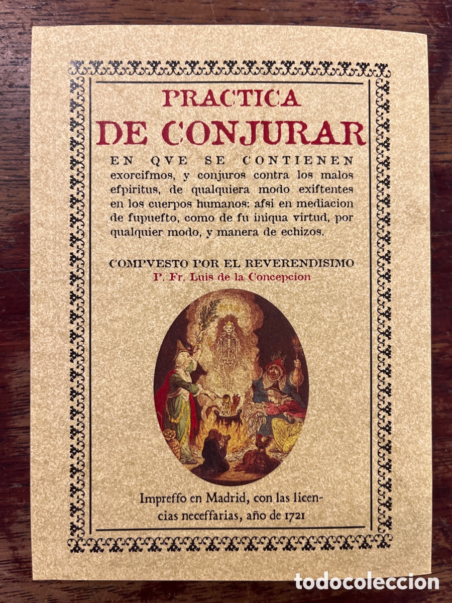 Libros: PRACTICA DE CONJURAR - Foto 1