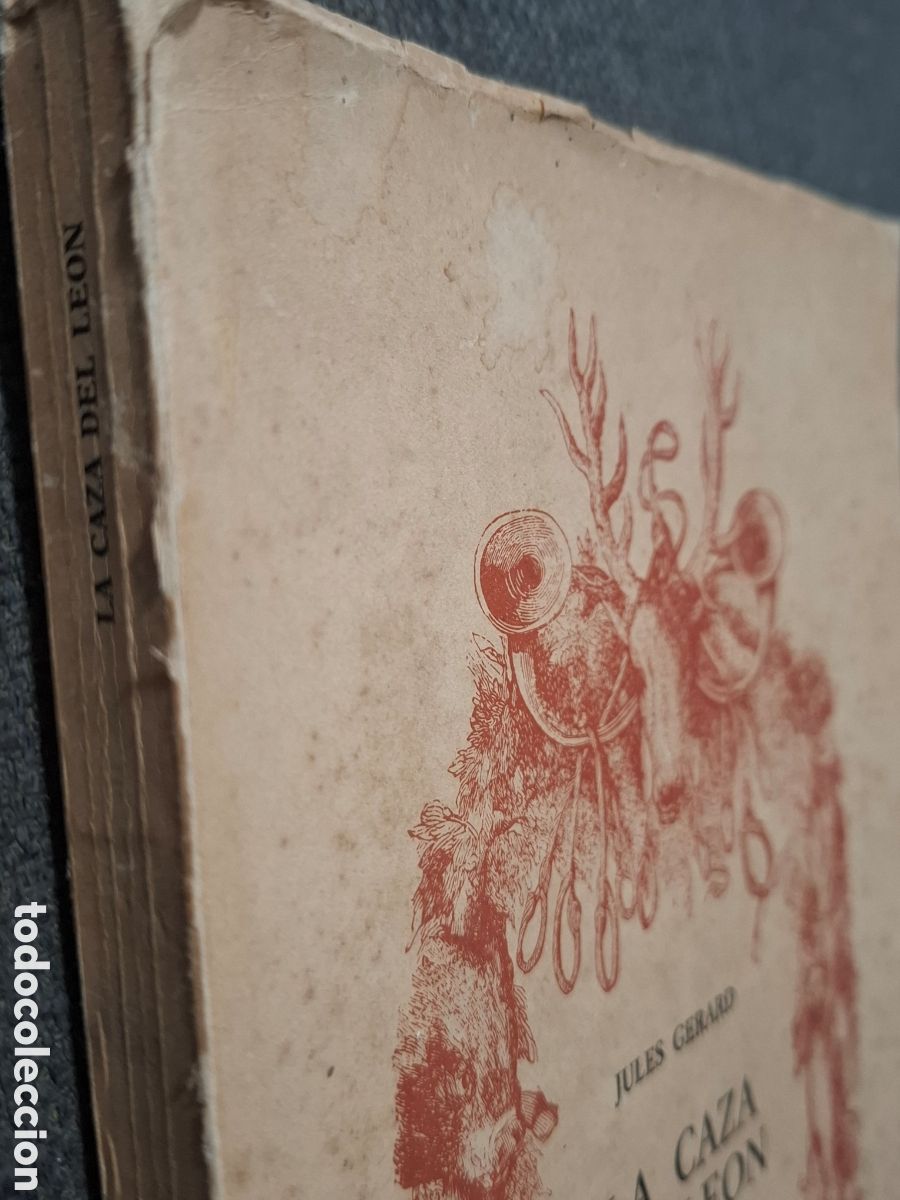 Libros: JULES GERARD LA CAZA DEL LEON CAIREL EDICIONES. NUMERO 440/500 EJEMPLARES - Foto 2