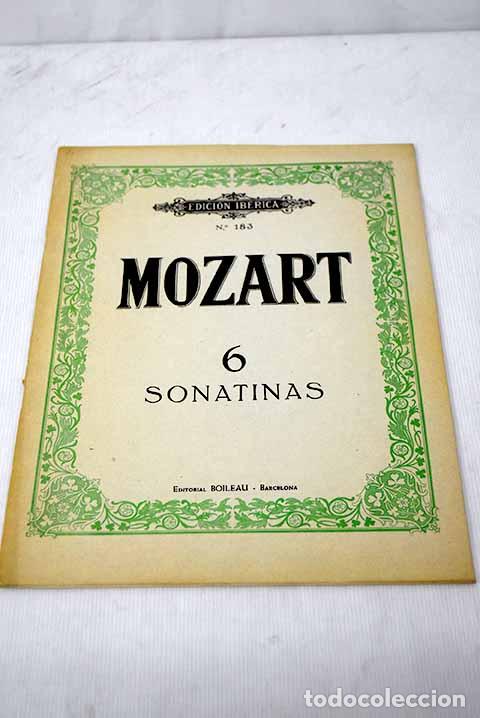Libros: Sonatinas: Mozart: Boileau..- Mozart - Foto 1