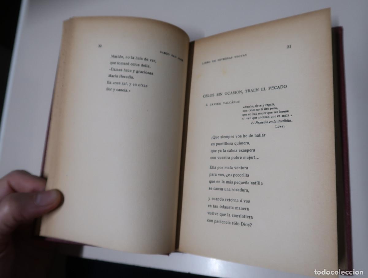 Libros: LIBRO DE DIVERSAS TROVAS - DIEGO SAN JOSE - Foto 4