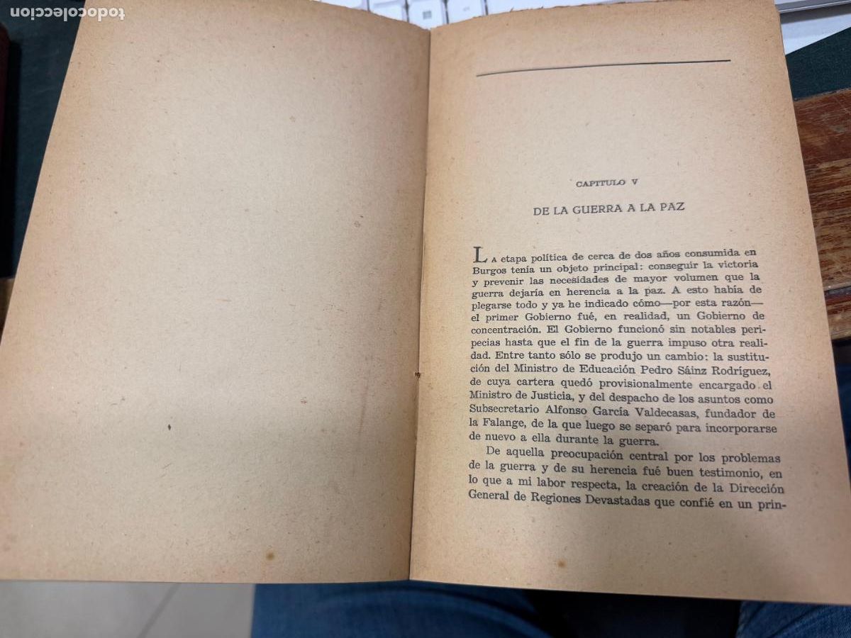 Libros: LIBRO ENTRE HENDAYA Y GIBRALTAR - 405 PAG. - Foto 3