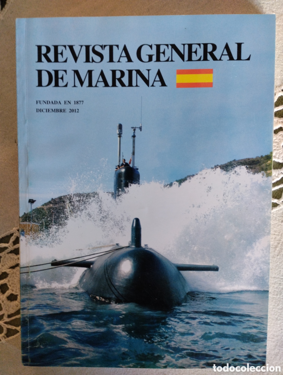 Libros: Revista General de Marina a&ntilde;o 2012 - Foto 1