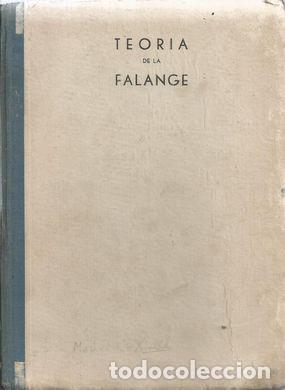 Libros: TEORIA DE LA FALANGE - S/A - Foto 2