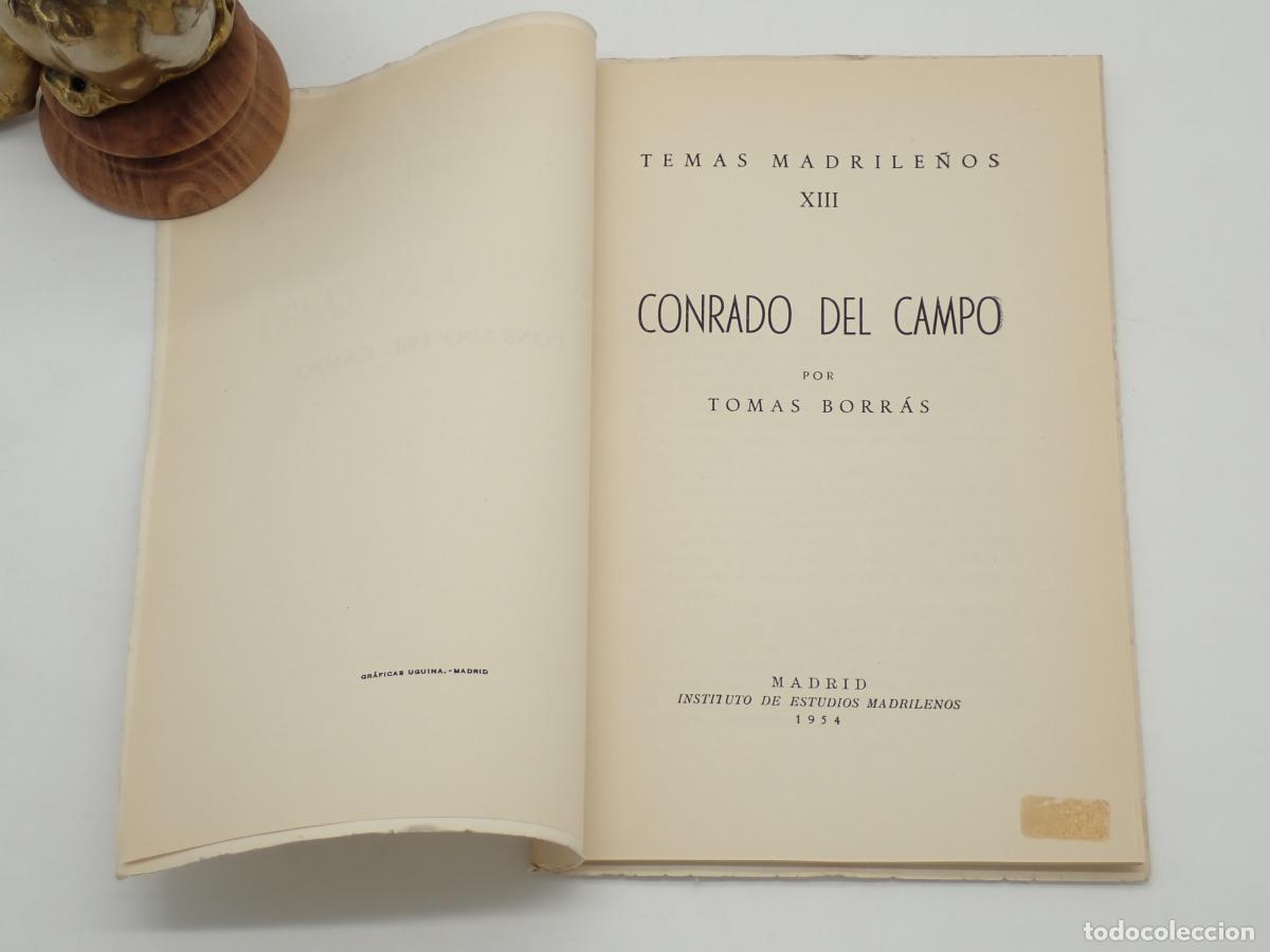Libros: Conrado del Campo - Tom&aacute;s Borr&aacute;s - Foto 2