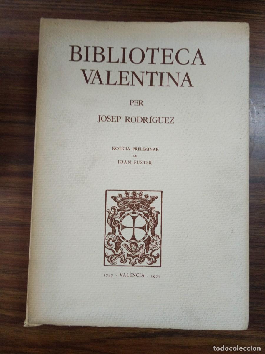 Libros: BIBLIOTECA VALENTINA - Josep Rodriguez - Foto 1