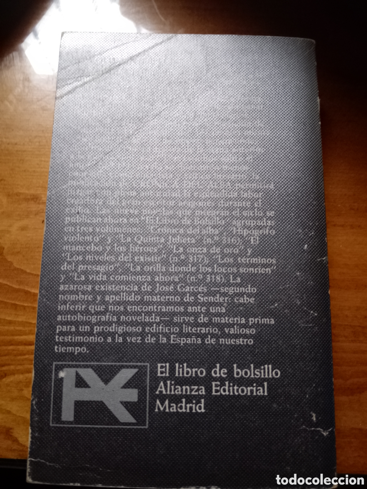 Libros: RAM&Oacute;N J SENDER. CR&Oacute;NICA DEL ALBA. DOS. EJEMPLARES 1 Y 2... - Foto 2