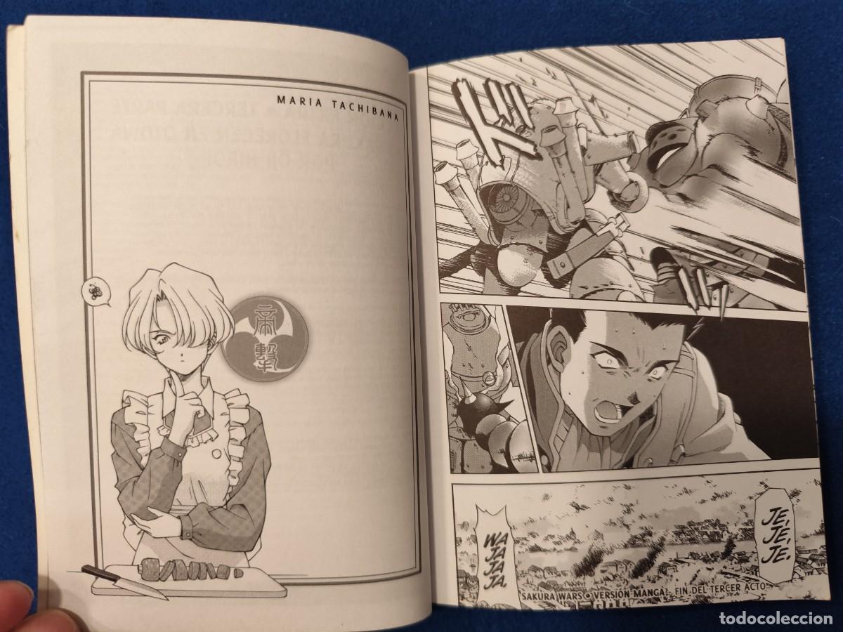 Libros: SAKURA WARS Ohji Hiroi Ediciones Gl&eacute;nat 2008 N&ordm; 3 - Foto 4