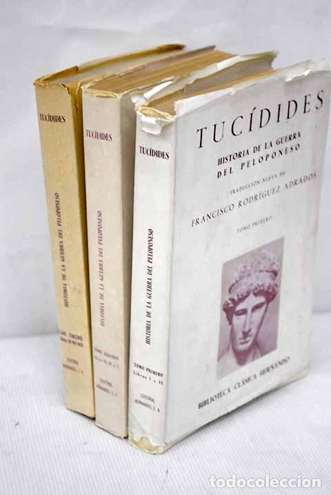 Libros: Historia de la guerra del Peloponeso.- Tuc&iacute;dides - Foto 1