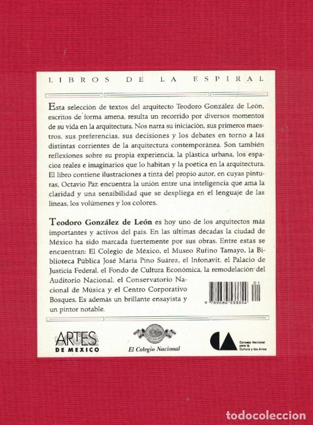 Libros: RETRATO DE ARQUITECTO CON CIUDAD. - Gonz&aacute;lez de Le&oacute;n. Teodoro, - Foto 2