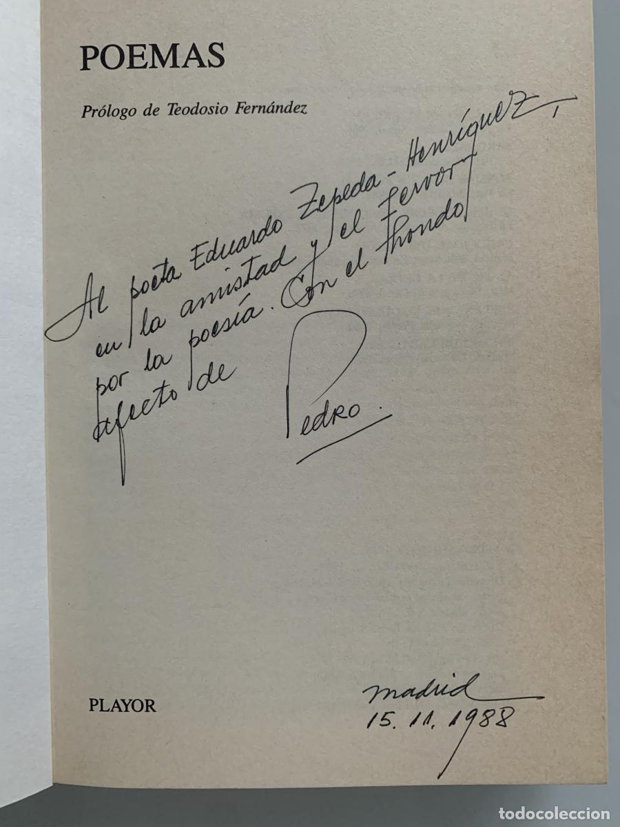 Libros: POEMAS (Dedicado autor) - Pedro Shimose - Foto 2