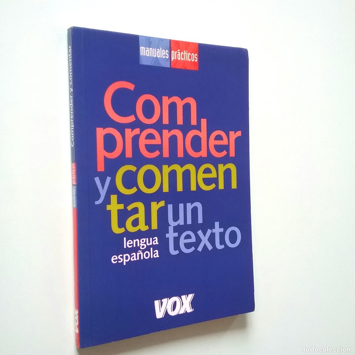 Libros: Francisco Gallardo D&iacute;az - Comprender y comentar un texto - Foto 1