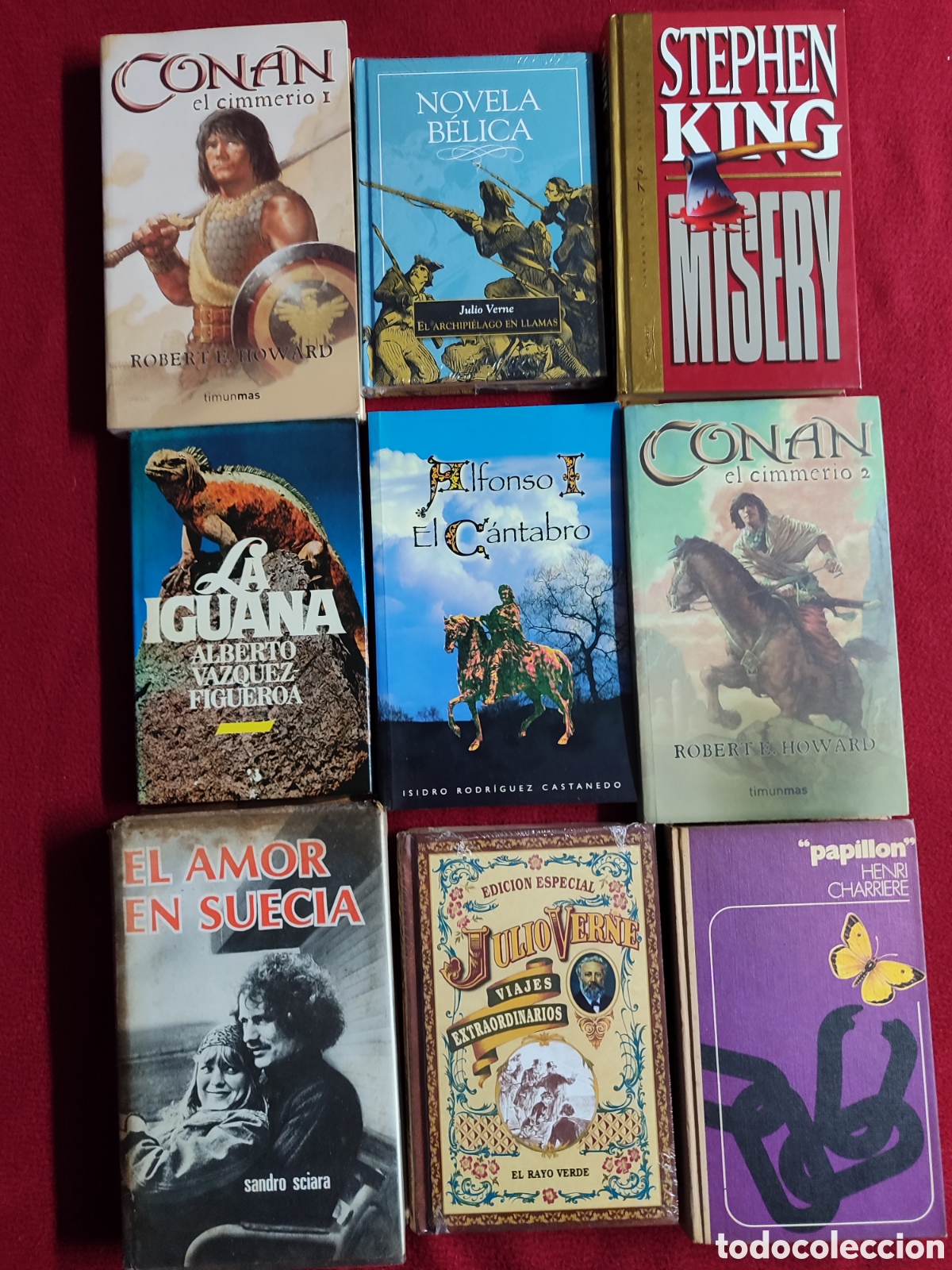 Libros: Novela. Nueve ejemplares - Foto 1