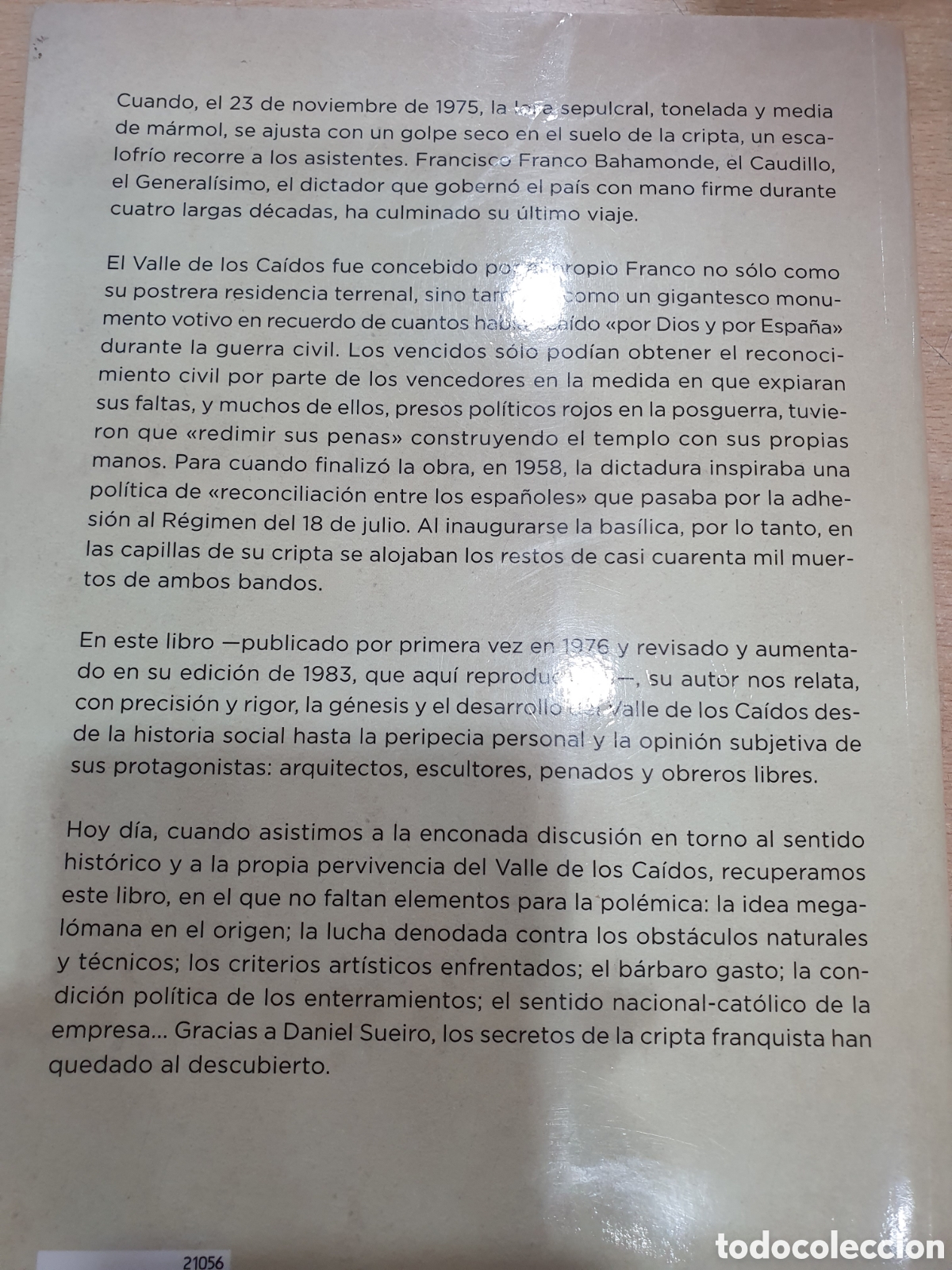 Libros: El valle de los ca&iacute;dos. Los secretos de la cripta franquista. Daniel Sueiro - Foto 2