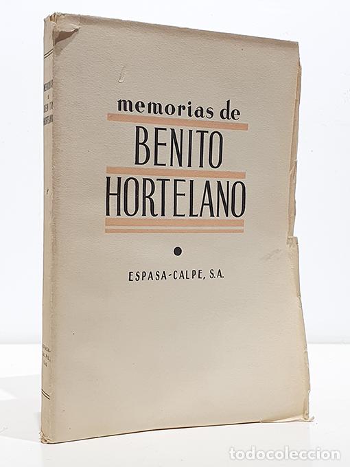 Libros: Memorias - HORTELANO, Benito - Foto 1