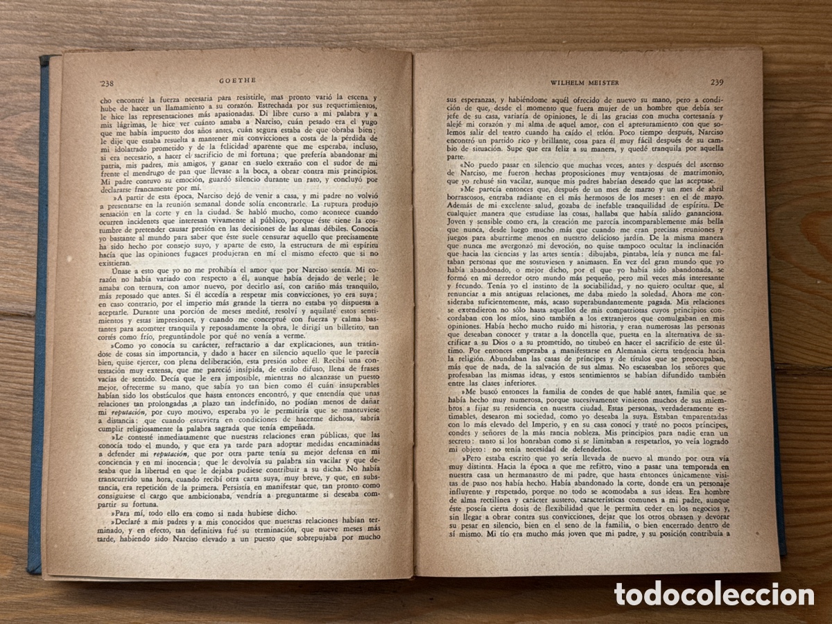 Libros: Goethe. Wilhelm Meister - Foto 2