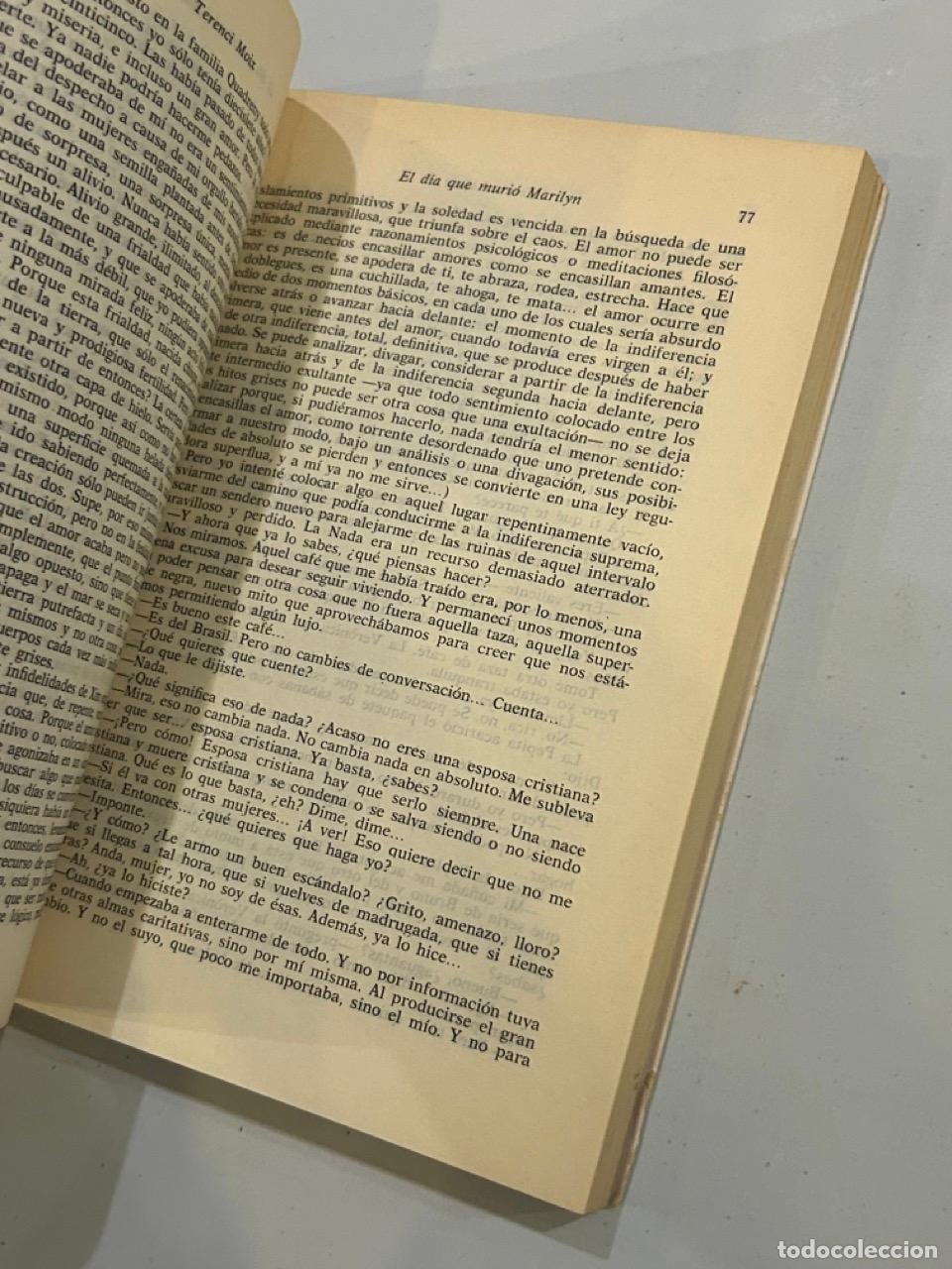 Libros: Terenci Moix - El d&iacute;a que muri&oacute; Marilyn - Foto 2