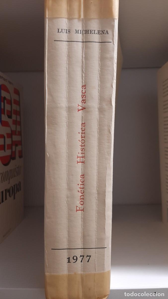 Libros: FONETICA VASCA. LUIS MICHELENA 2&deg;EDICION 1977 - Foto 2