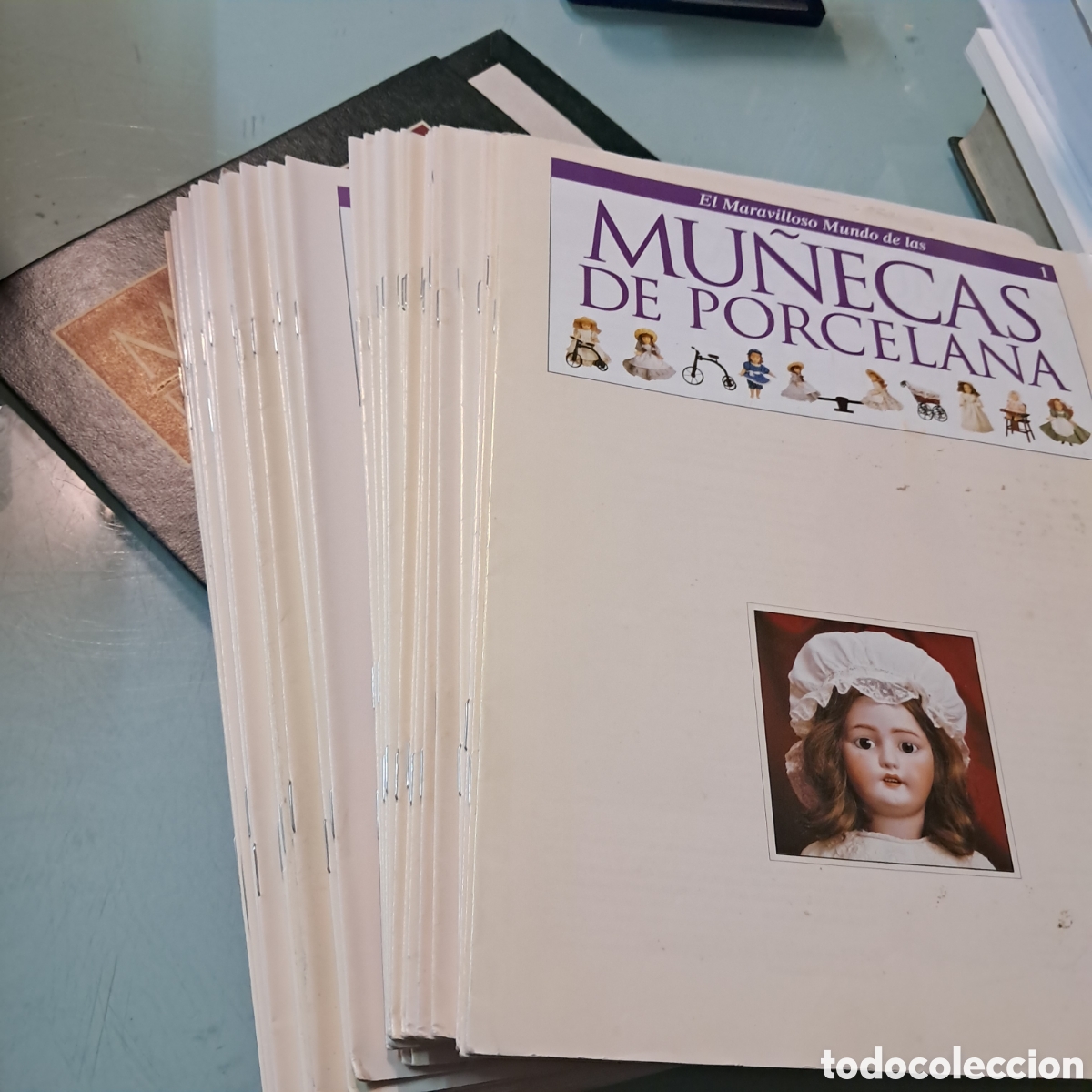 Libros: Mu&ntilde;ecas de porcelanas, Agostini, 1 al 41, m&aacute;s tapas - Foto 2