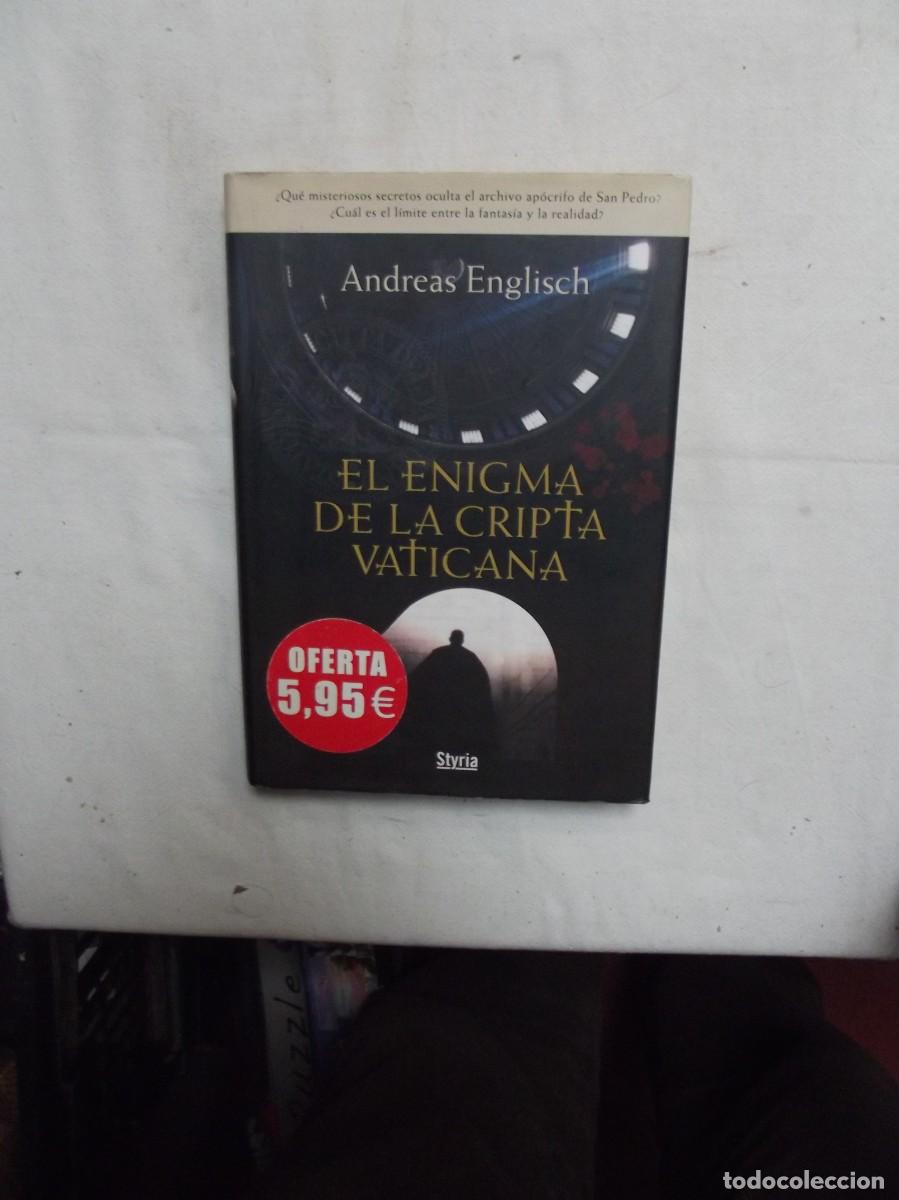 Libros: EL ENIGMA DE LA CRIPTA VATICANA DE ANDREAS ENGLISCH - Foto 1