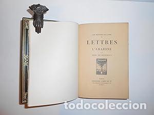 Libros: GOURMONT, Remy de.- - Lettres a lAmazone. - Foto 1
