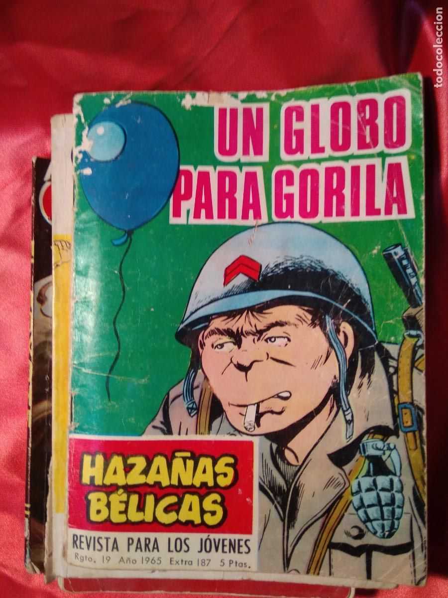 books: Haza&ntilde;as B&eacute;licas Un globo para Gorila 1965 L.9601-1617