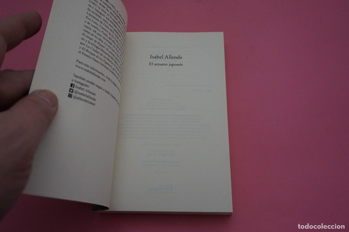 Libros: 6A/ EL AMANTE JAPONES - ISABEL ALLENDE - Foto 2