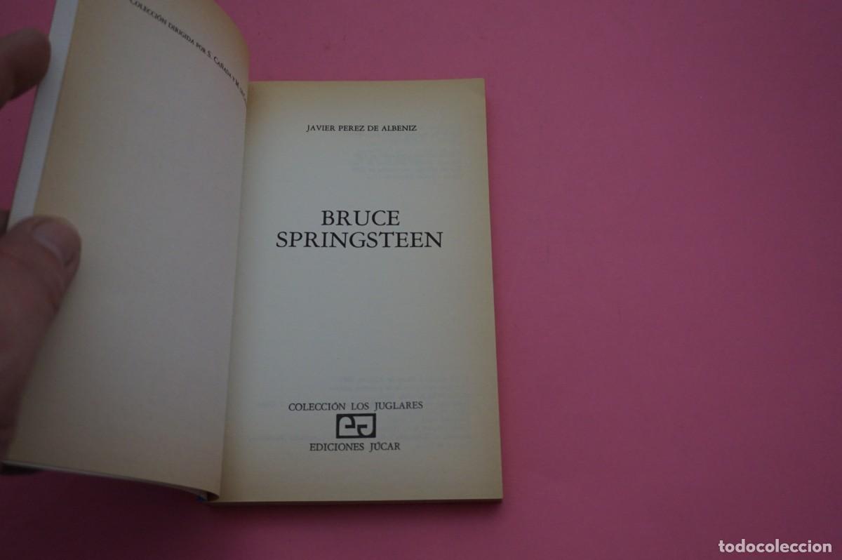 Libros: M2E/ BRUCE SPRINGSTEEN - JAVIER PEREZ DE ALBENIZ / EDICIONES JUCAR - Foto 2