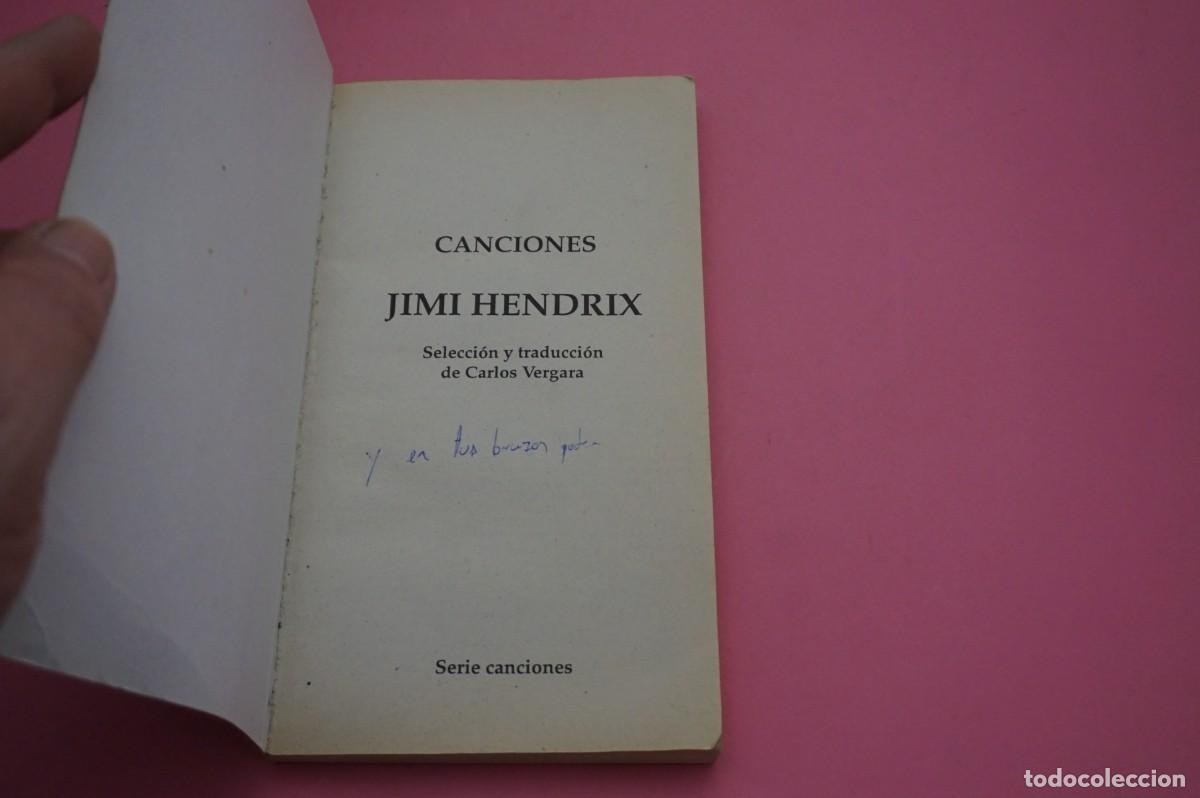Libros: M2E/ JIMI HENDRIX - CANCIONES / ESPIRAL - Foto 2