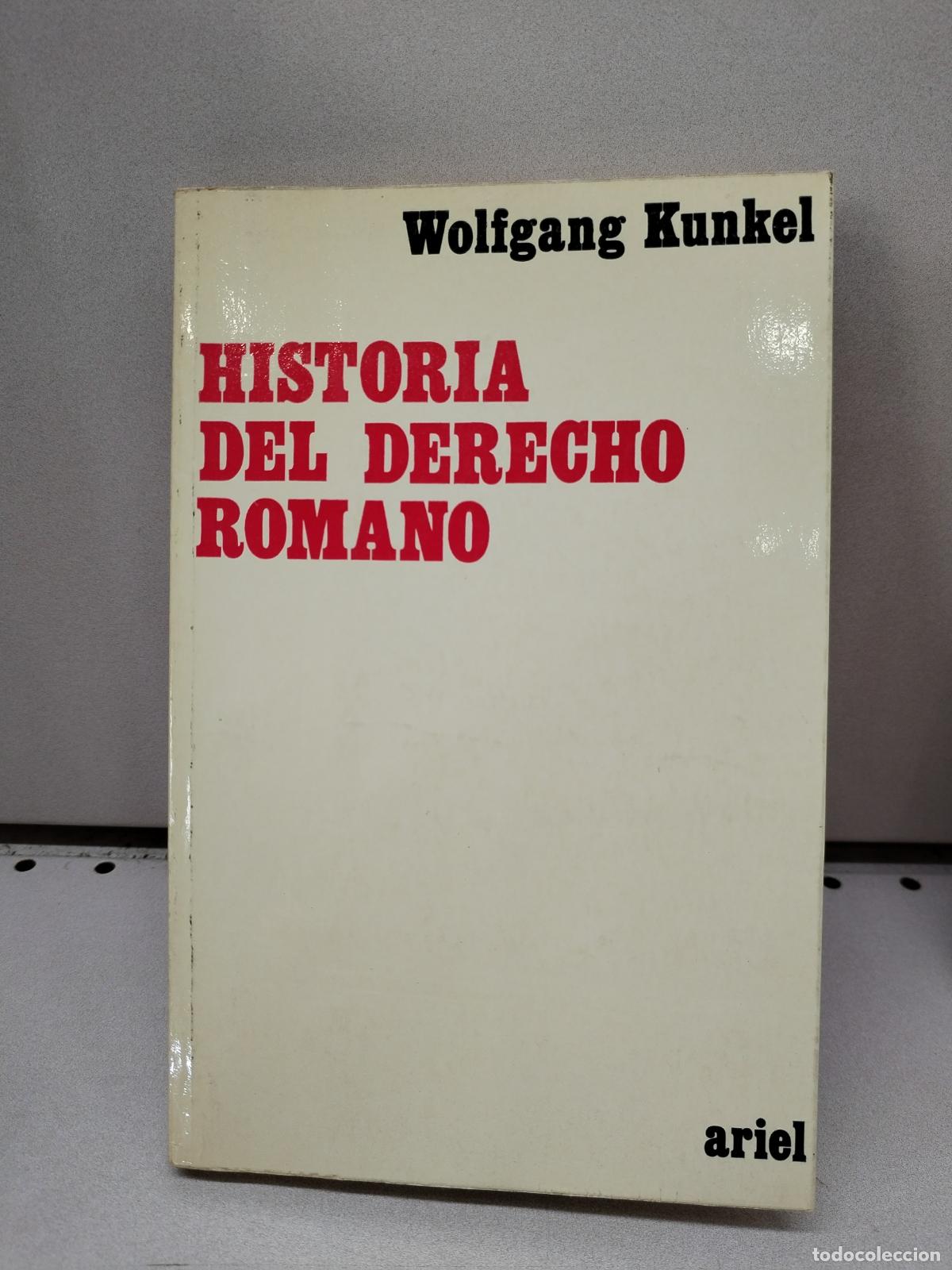 Libros: Historia del derecho romano - KUNKEL, Wolfgang - Foto 1
