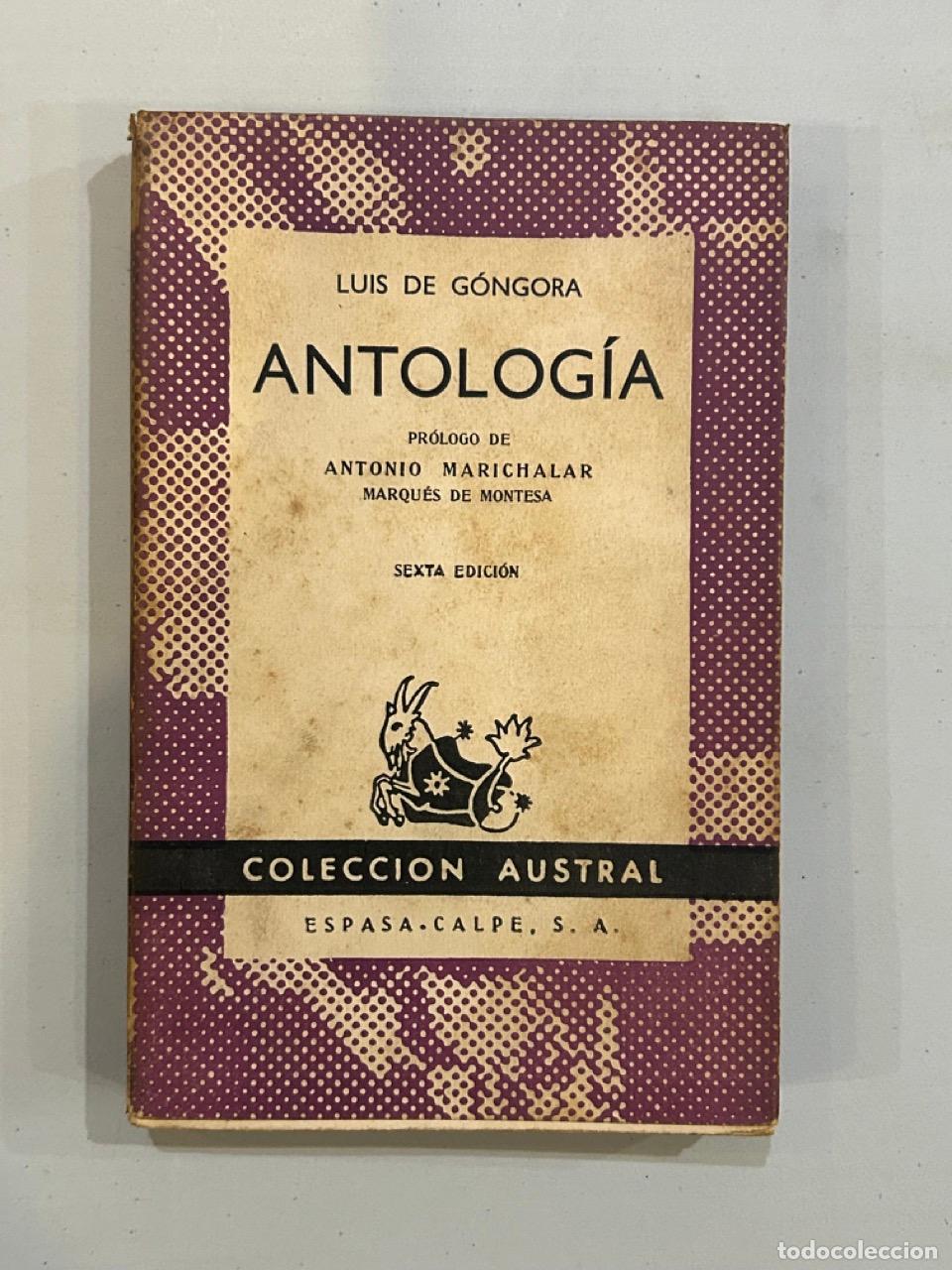Libros: Luis de G&oacute;ngora - Antolog&iacute;a - Foto 5