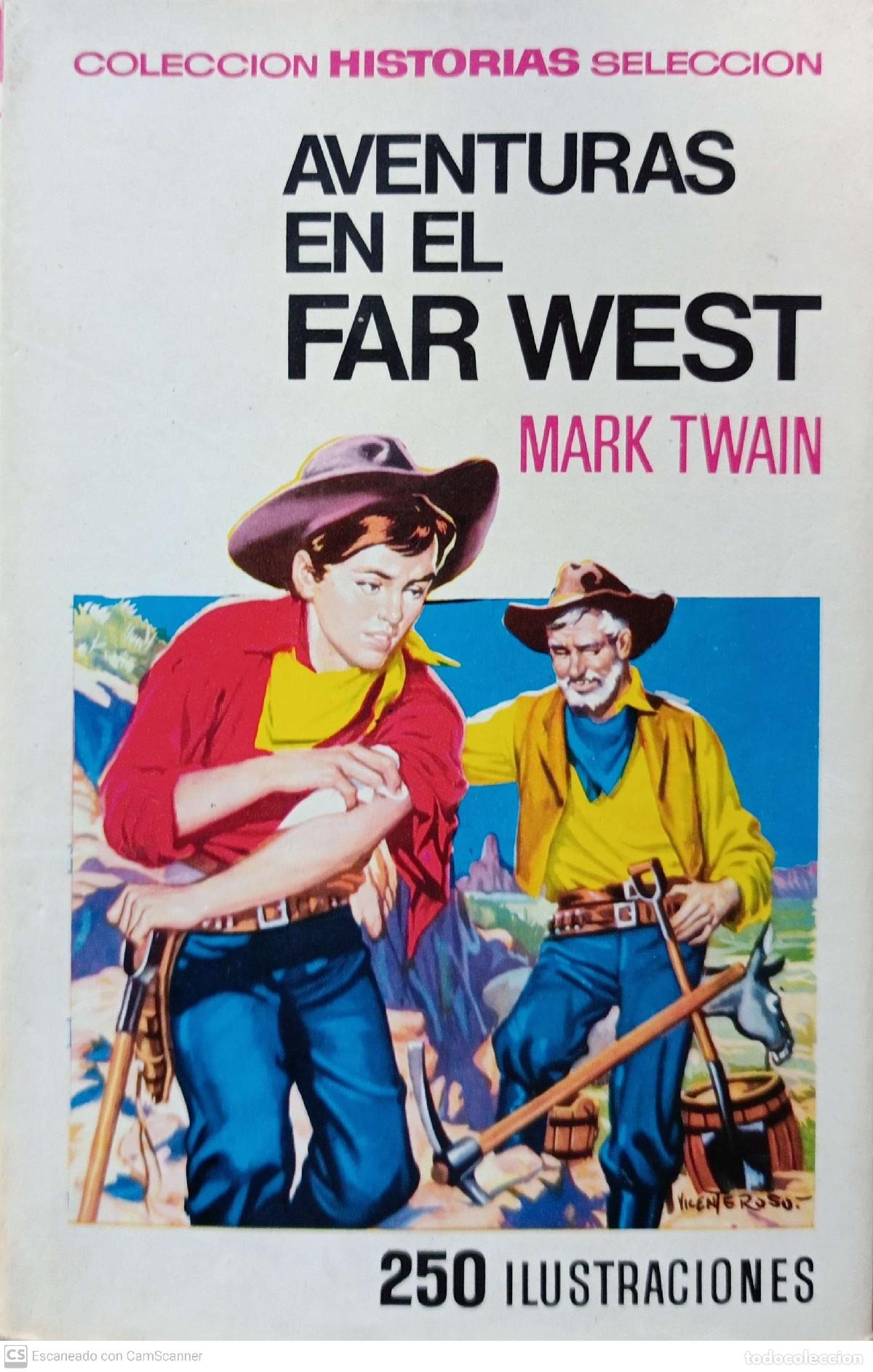 Libros: Aventuras en el Far West - Mark Twain - Foto 1