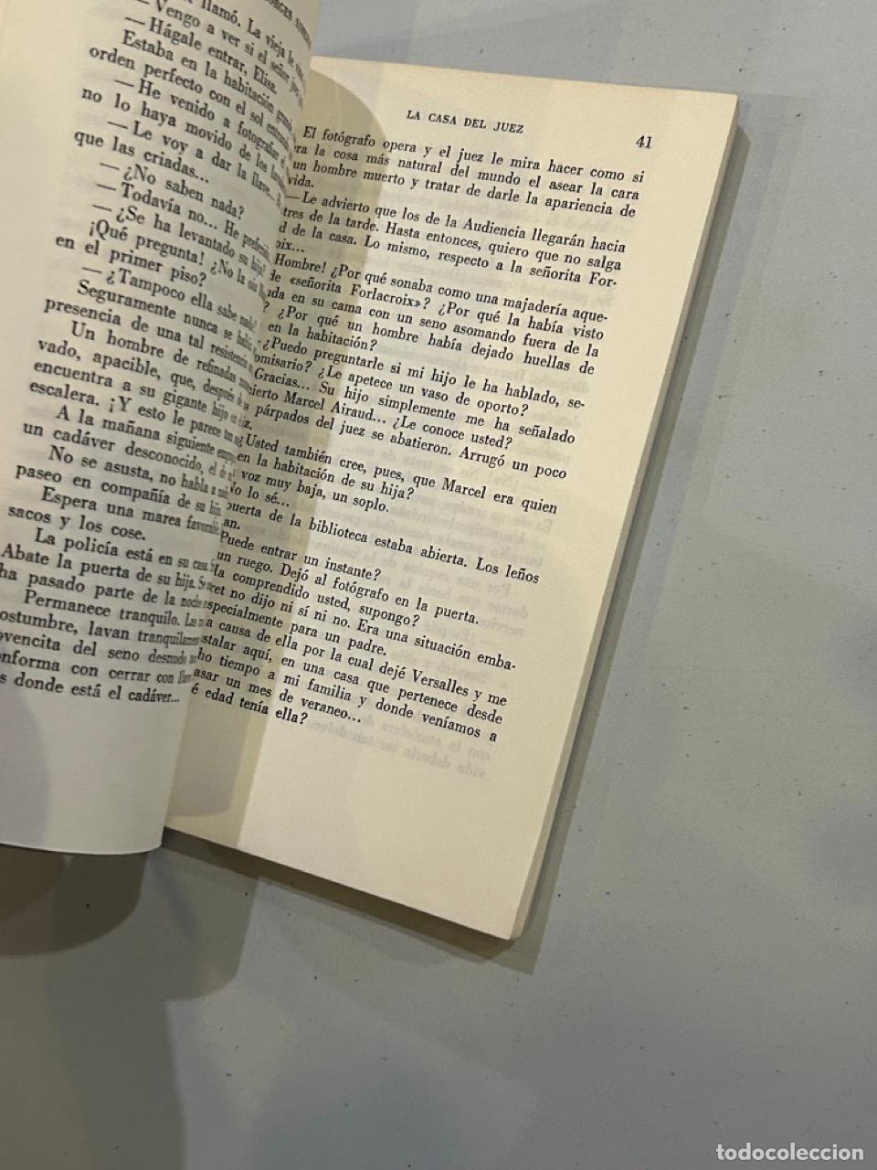 Libros: Georges Simenon - La casa del juez - Foto 3