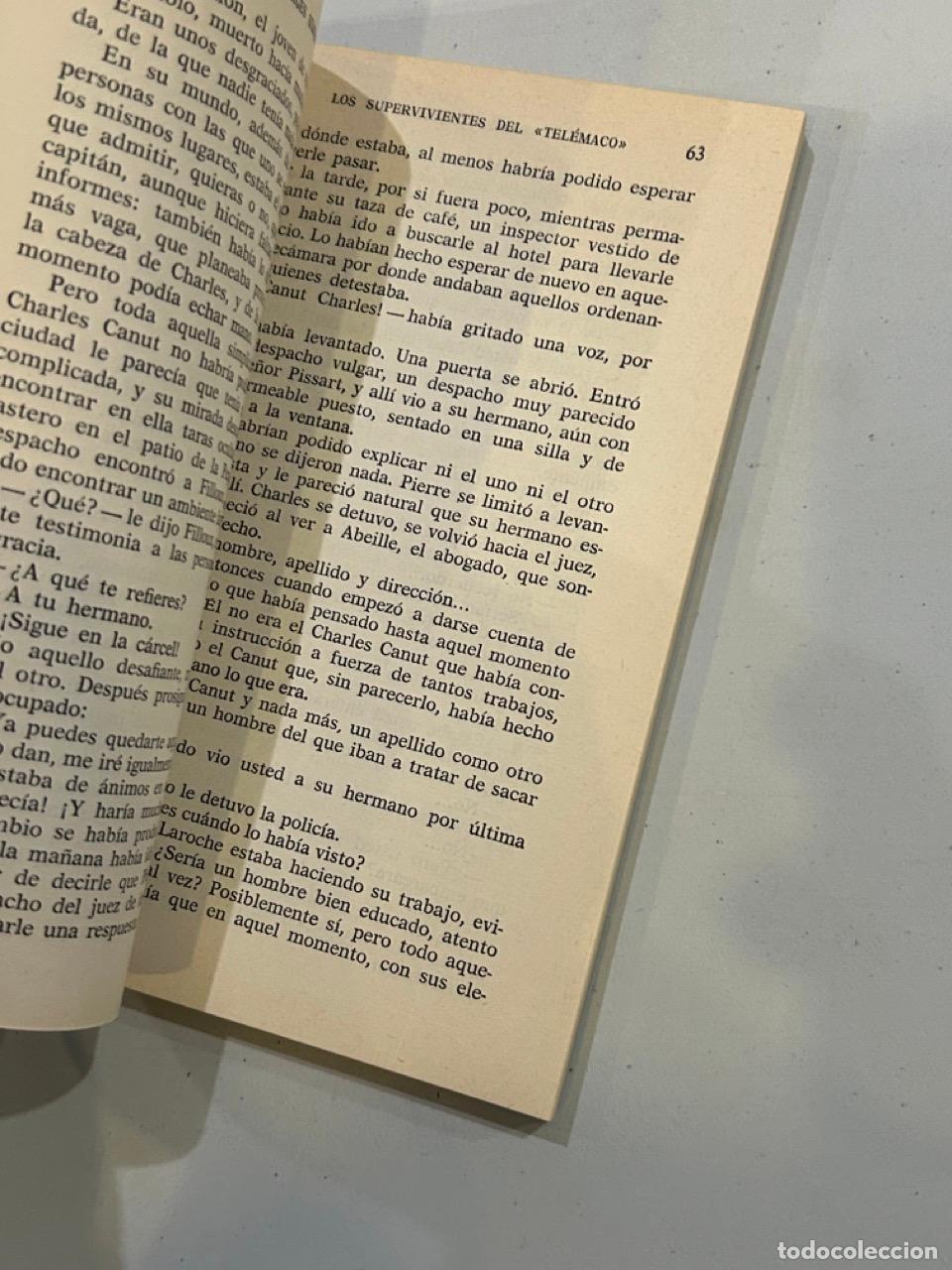 Libros: Georges Simenon - Los supervivientes del Tel&eacute;maco - Foto 3
