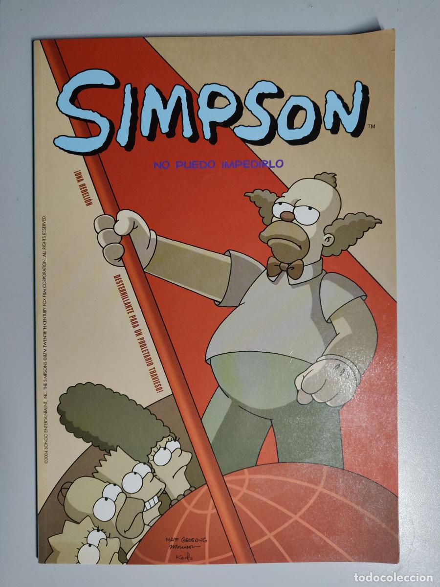Libros: SIMPSON. NO PUEDO IMPEDIRLO. 2004. BONGO. EDICIONES B. - tdk307 - - Foto 1
