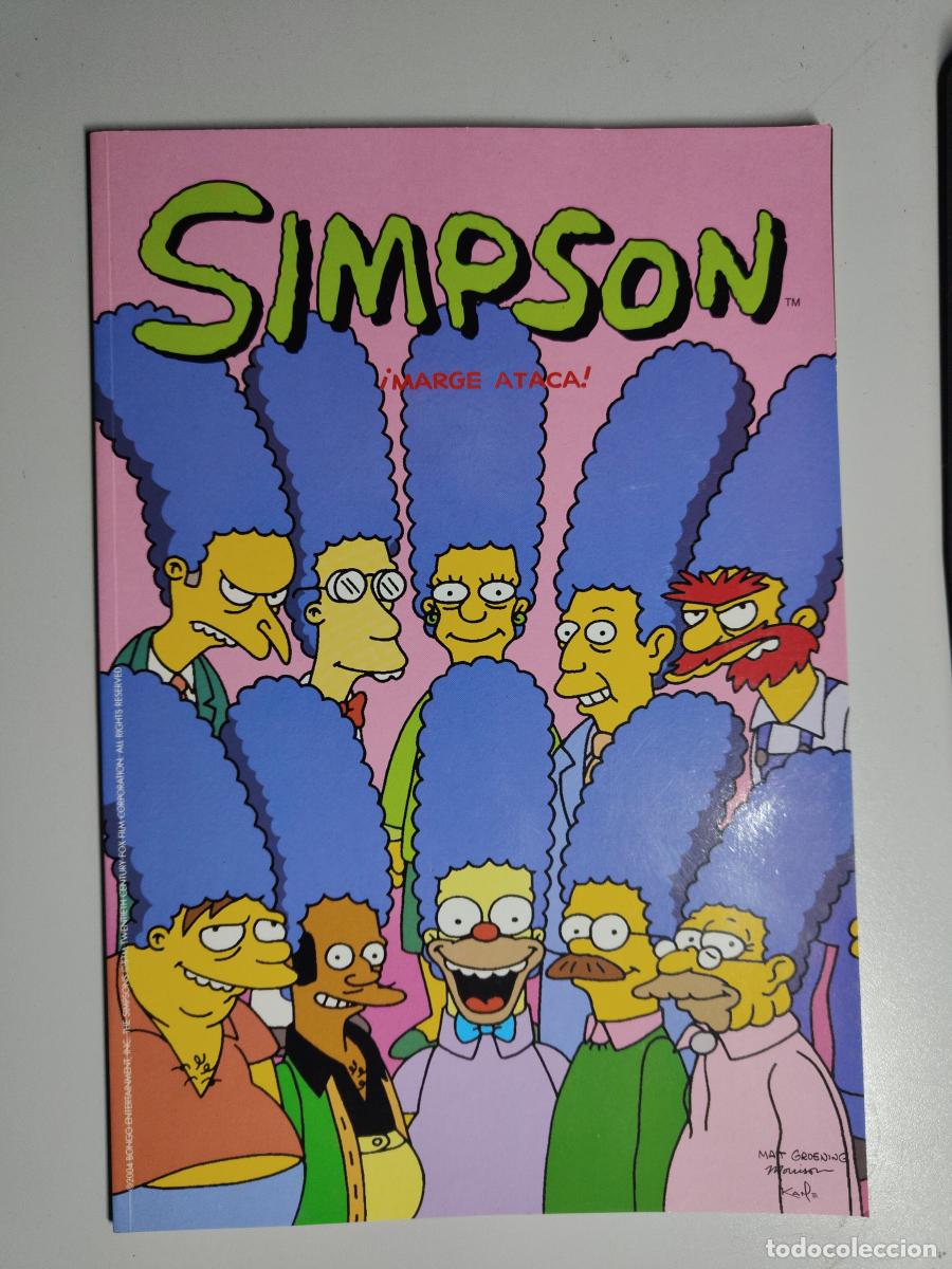 Libros: SIMPSON. marge ataca. 2004. BONGO. EDICIONES B. - tdk307 - - Foto 1
