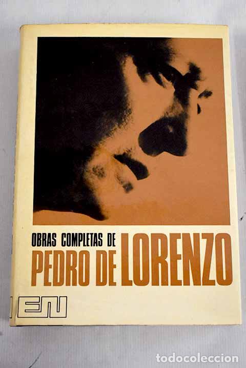 Libros: Obras completas, tomo III.- Lorenzo, Pedro de - Foto 1