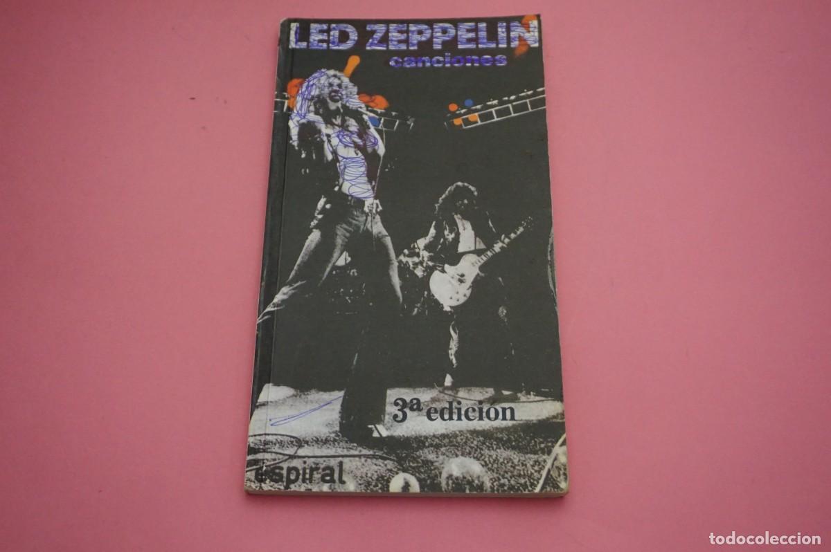 Libros: M2E/ LED ZEPPELIN - CANCIONES / EDICION ESPIRAL - Foto 1