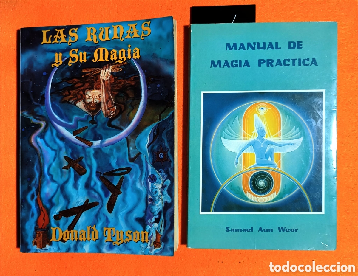 Libros: Las runas y su magia y manual de magia practica - Foto 1