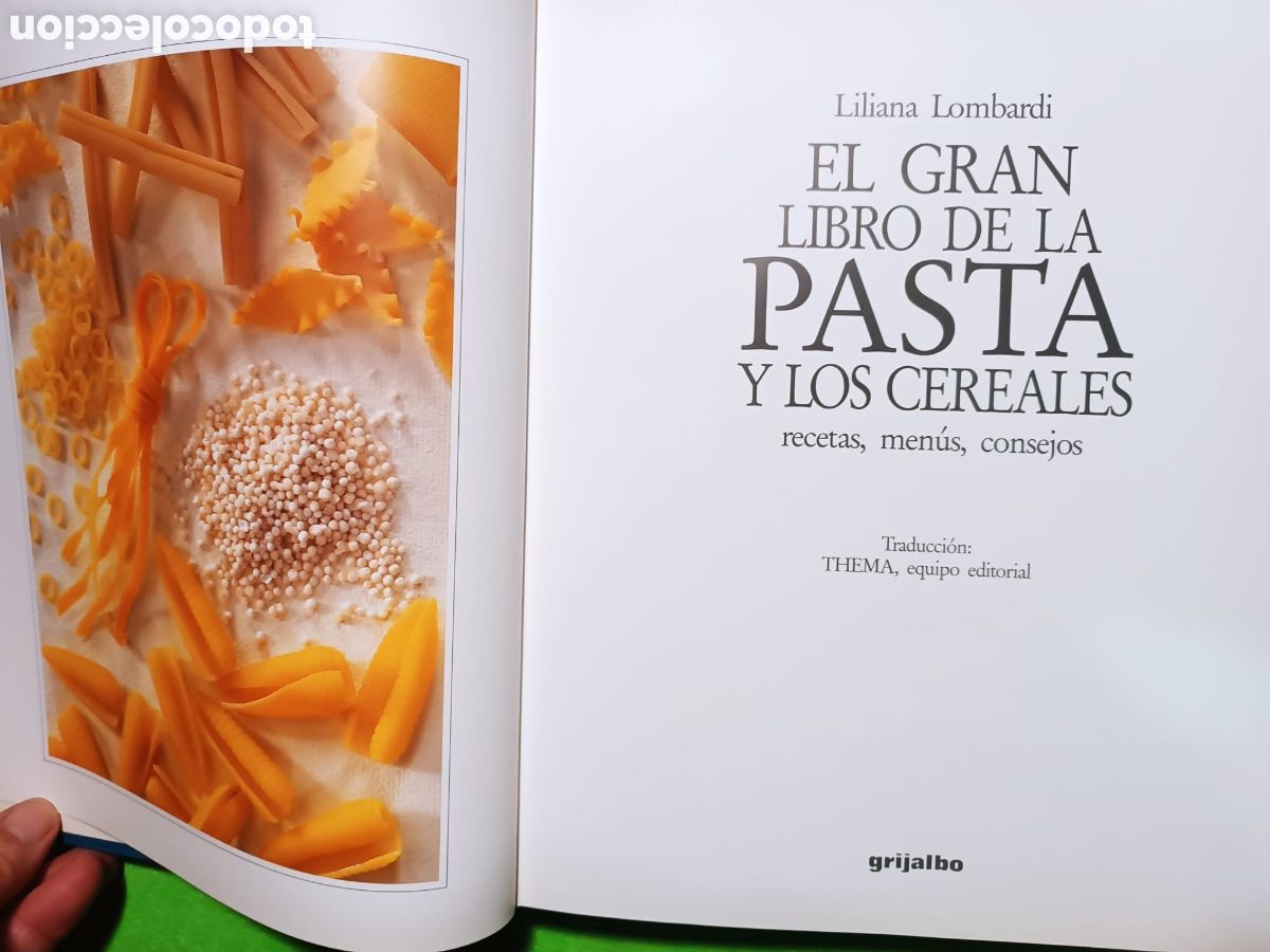 Libros: El Gran Libro de la pasta y los cereales - Foto 4