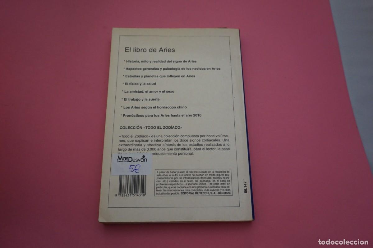 Libros: 20B/ EL LIBRO DE ARIES - TODO EL ZODIACO / EDITORIAL DE VECCHI - Foto 5