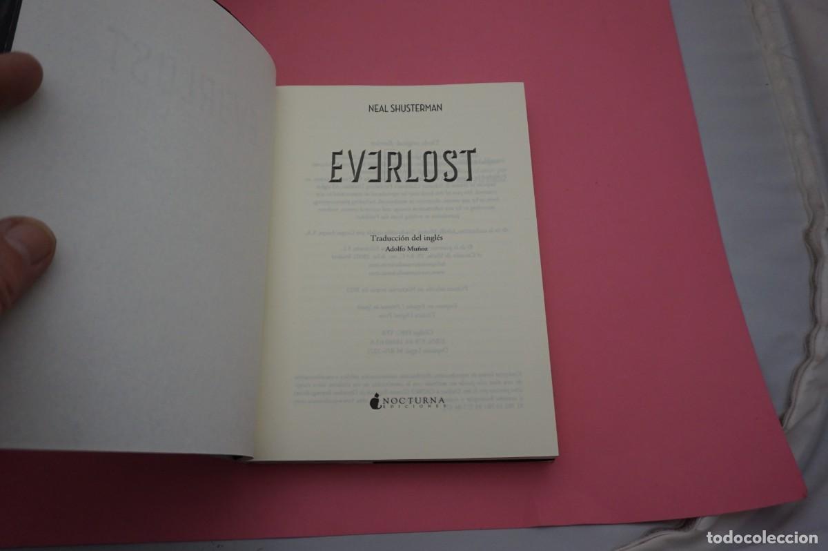 Libros: 5A/ EVERLOST - NEAL SHUSTERMAN / NOCTURNA - Foto 2