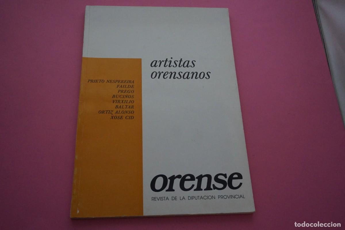 books: AMF-13I/ ARTISTAS ORENSANOS - ORENSE - REVISTA DE LA DEPUTACION PROVINCIAL