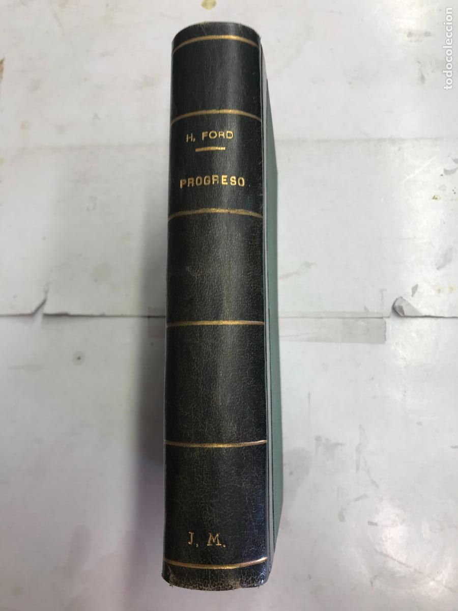 Libros: PROGRESO. - HENRY FORD. (EN COLABORACI&Oacute;N CON SAMUEL CROWHTER). - Foto 2