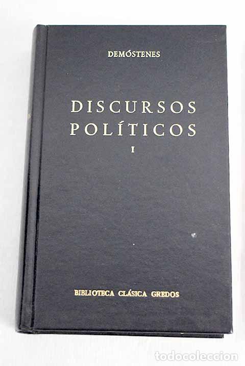 Libros: Discursos pol&iacute;ticos, tomo I.- Dem&oacute;stenes - Foto 1