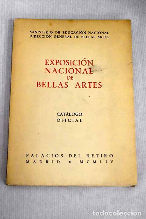 books: Exposici&oacute;n Nacional de Bellas artes