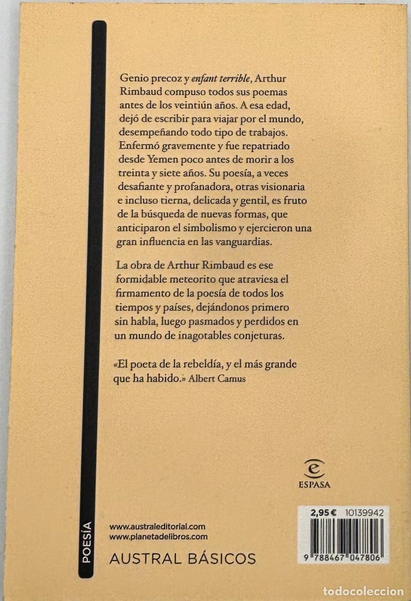 Libros: Poes&iacute;as - Rimbaud, Arthur - Foto 2