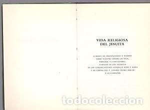 Libros: VIDA RELIGIOSA DEL JESUITA - Foto 1