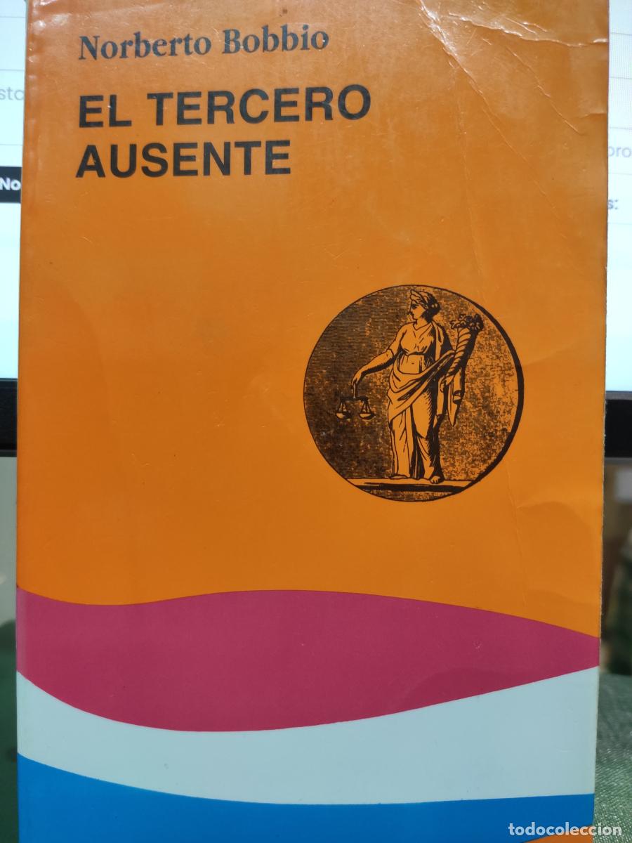 Libros: Tercero Ausente - Bobbio, Norberto - Foto 1