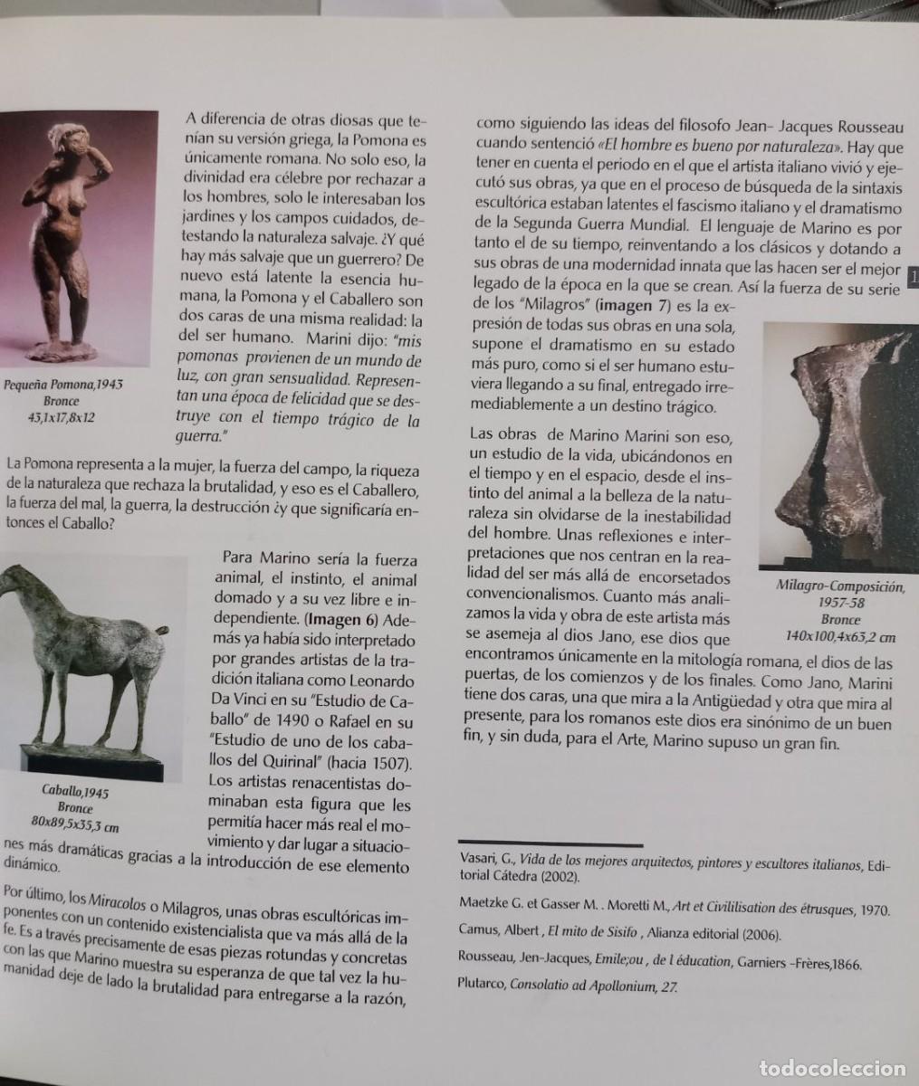 Libros: Marino Marini. - VV.AA: - Foto 5